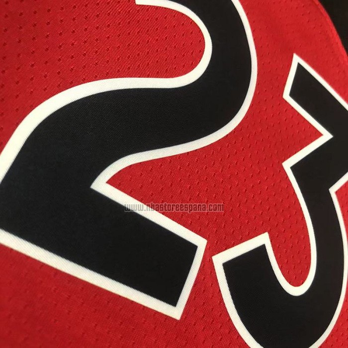 Camiseta Toronto Raptors Fred Vanvleet NO 23 Icon 2022-23 Rojo